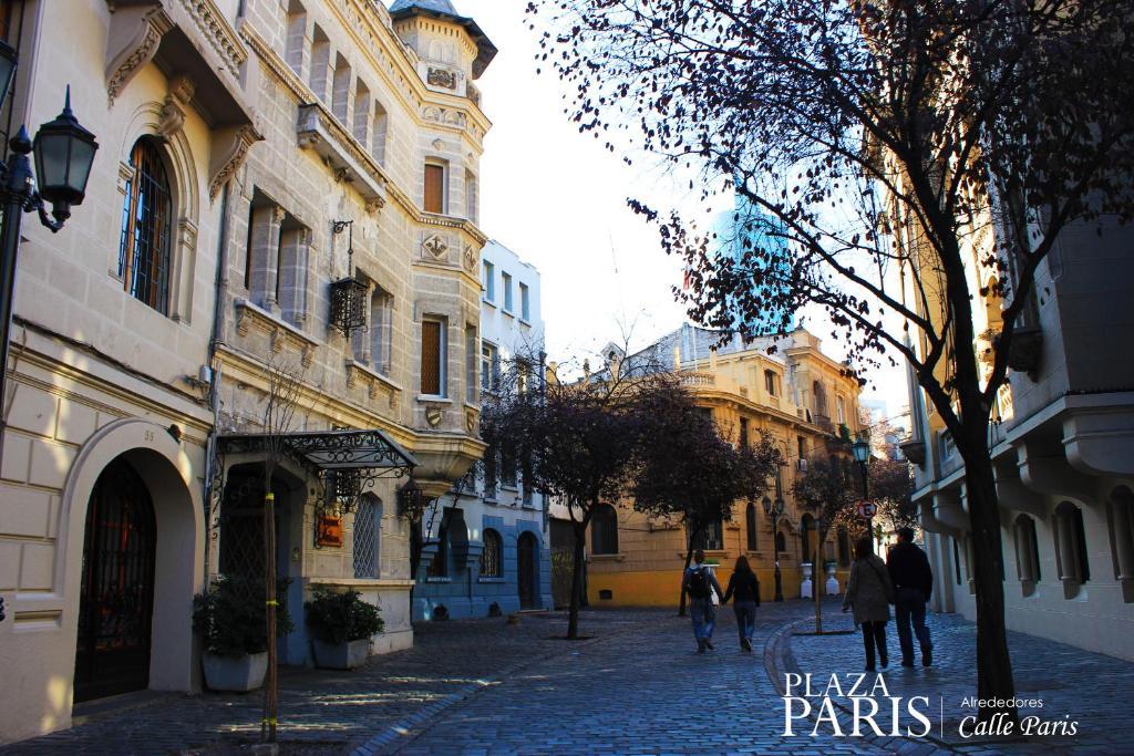 Plaza Paris Amistar Apartman Santiago Kültér fotó