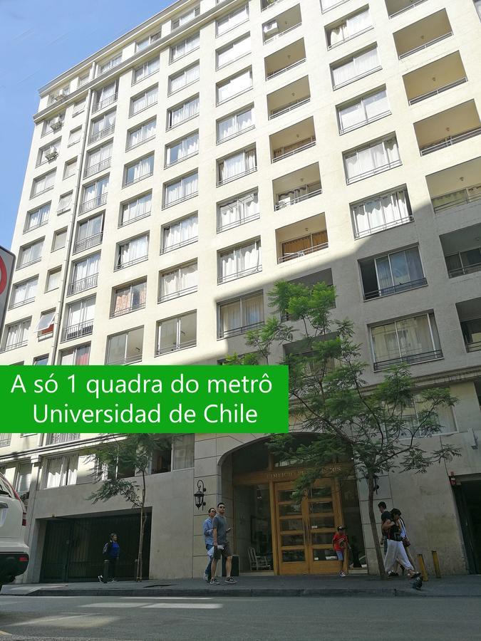 Plaza Paris Amistar Apartman Santiago Kültér fotó